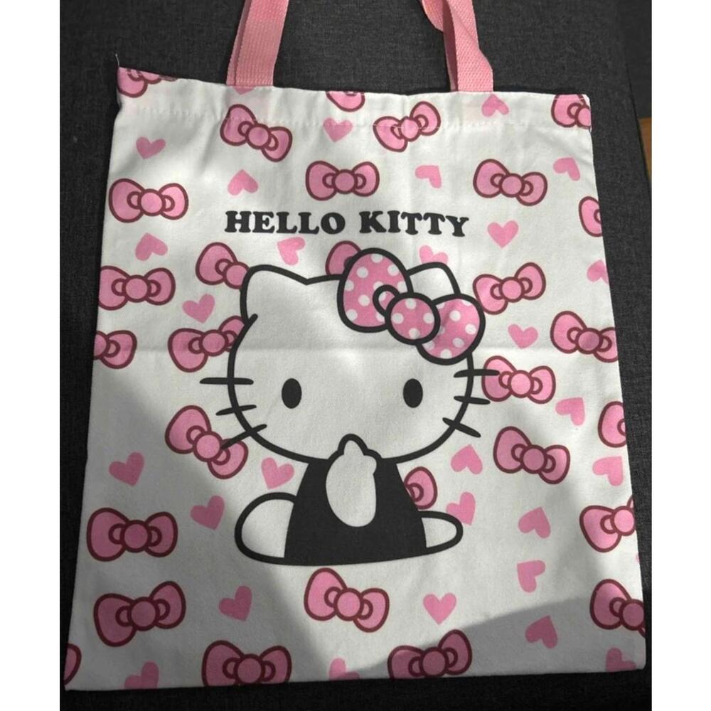 Hello Kitty canvas tote